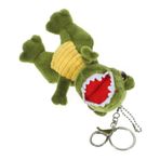 ifundom bebek anahtarlık mini pençe makinesi orman hayvanları çanta kolye fare çocuk oyuncak çanta süsü anahtarlık kolye karikatür anahtarlık Süper yumuşak kısa peluş Green