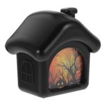 ifundom Bebek Evi Soba Modelleri Mobilya Minik Ev Bebek Evi Şömine Minyatür Ev Şömine Bebek Evi Aksesuarları Mini Bebek Evi Tv Şömine DIY Ile Işıkları Cep Plastik