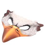 ifundom Beyaz Kartal Maskeleri Yarım Yüz Maskesi Kartal Maskesi Cosplay Maskeleri Pu Hayvan Kostüm Cadılar Bayramı Maskeleri Masquerade Parti Aksesuarları Cosplay Kostüm Için