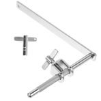 ifundom Davul Seti İnek Çanı Tutucu Metal Braket Ve Kelepçe Trampet Ve İnek Çanları İçin Tasarım Dışı