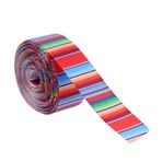 ifundom Eğlenceli Parti Süslemeleri Serape Kurdeleler Cinco De Mayo Malzemeleri Paketleme El Sanatları Polyester Etkinlik Süslemeleri