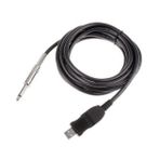 ifundom Guitar Bass - Usb Kablosu 6 5 Mm Jak Korumalı Kablo 16 44 1 Khz Pc Kayıt Adaptörü Sürücü Gerekmez
