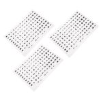 ifundom Harf Damgaları Pvc Silikon Mühürler 3 Set Alfabe Damgaları Scrapbooking İçin Kullanımı Kolay Ve Pratik
