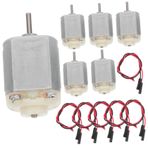 ifundom Lise Fizik Seti 3v 130 Mini Dc Motor Projeler İçin Küçük Elektrikli Motor Hobi Motoru Model Araba Tekne