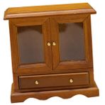 ifundom minyatür kitaplık 1/12 minyatür çocuk oyuncak bebek evi kitaplık bebek dolabı modeller mini için mini mobilyalar mini ahşap mobilyalar Avrupa tarzı kolye modeli Ob11 kabine