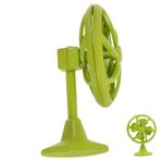ifundom Minyatür Oyuncaklar Oyuncak Bebek Evi Mutfak Aksesuarları Hayran Minyatür Fan Dollhouse Masa Fanı Dekorasyonu Minyatür Masaüstü Vantilatör Mini Fan Modeli Ütü Mobilya Küçük Yelpaze