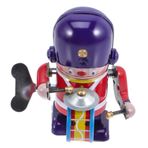 ifundom Rüzgar Gülü Çocuklar Robot Sevimli Asker Kurmalı Oyuncaklar Saat Robotu Oyuncak Saç Tokaları Komik Saat Oyuncak Eski Parti Oyuncakları Dövme Demir Demir Teneke Kurbağa