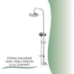 Igk Yapı - Gpd Duş Seti (5 Fonksiyonlu El Duşu +Ø250) (DST23) - Krom