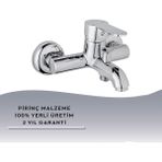 Igk Yapı – Kare Batarya KDL14015 Delta Banyo Bataryası - Krom