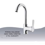 Igk Yapı – Kare KDL14002 Delta Kuğu Lavabo Bataryası - Krom