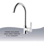 Igk Yapı – Kare KDL14003 Delta Eviye Bataryası - Krom