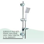 Igk Yapı - Tema Dinamik Carismo Sürgülü Duş Seti (51045) - Krom