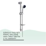 Igk Yapı - Tema Econ Sürgülü Duş Seti (51040) - Krom
