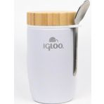 Igloo Bamboo Yemek Termosu 500Ml-Beyaz
