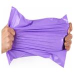 İğne İzi Kargo Poşeti, E Ticaret Poşeti, Paketleme Poşeti, Cepsiz Kargo Poşeti, Lila 17X30 (100 Adet)