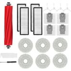 IgnisForge Q Robtic Vakum Temizleyici Ana Silindir Yan Fırça Hepa Filtre Paspas Pedleri Toz Torbaları Yedek Parçaları (Yurt Dışından) - Süpürge Yede