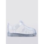Igor Beyaz Unisex Bebek Sandalet S10308 TOBBY GLOSS GLITTER