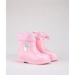 Igor Bimbi Unicornio Pembe Kız Çocuk Kar Bot Çizme PVC Malzeme Su Geçirmez Özellikli W10253-010