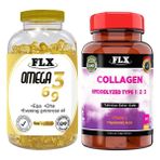 Igor Flx Omega 3-6-9 180 Softgel & Flx Kollajen Tip-1-2-3 60 Tablet