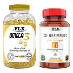 Igor Flx Omega 3-6-9 180 Softgel & Flx Tip 1-3 Balık Kolajeni 60 Tablet