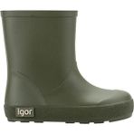 Igor İgor Yogi Çocuk Yağmur Bot Çizme Haki 27 Numara Suya Dayanıklı Pamuk Astar ve Kauçuk Taban W10291-042 v1