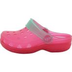 Igor Kız Bebek Sandalet PVC Malzeme ile Yaz Sezonu İçin Cırt Cırtlı Fuşya Renk - Pembe