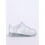 IGOR Kız Çocuk Unicorn Desenli Sandalet, Transparan Multiglitter, 19 Numara