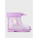 Igor Lila Bebek Yağmur Botu BIMBI UNICORNIO GLITTER