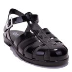 Igor S10258C Bıarrıtz Siyah Ortopedik Günlük Kadın Sandalet