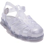 İgor S10262 Biarritz Glitter Beyaz Kadın Düz Sandalet