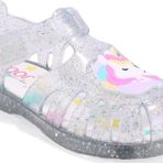 İgor S10341 Tobby Unicornio Beyaz Şeffaf Ortopedik Günlük Kız Çocuk Sandalet