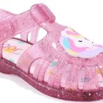 İgor S10341 Tobby Unicornio Fuşya Şeffaf Ortopedik Günlük Kız Çocuk Sandalet