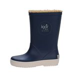 İgor W10207 Splash Nautico Erkek/Kız Çocuk Su Geçirmez Yağmur Kar Çizmesi Mavi 27 27 EU