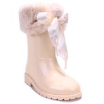 İgor W10239 Campera Charol Sedef Soft Ortopedik Kız Çocuk Yağmur Çizmesi