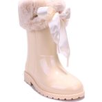 İgor W10239 Campera Charol Sedef Soft Ortopedik Kız Çocuk Yağmur Çizmesi