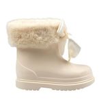 IGOR W10258 Bimbi Soft Çocuk Nacar Yağmur Çizmesi, 26, 842122555, KREM, Kız çocuk