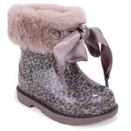 İgor W10338 Bimbi Leo Soft Taupe Ortopedik Kız Çocuk Yağmur Çizme TAUPE