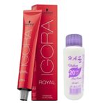 Igora Igora Royal Saç Boyası 5-6 Açık Kahve Çikolata 60 ml Mini Oksidan 20 Volüm
