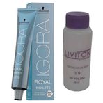 Igora Royal 10.0 Ultra Sarı Tüp ve Liviton Mini 30 Volume Oksidan Saç Bakım Seti