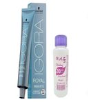 Igora Royal 10-4 Ultra Sarı Bej 60 ml Saç Boyası + 30 Volüm Mini Oksidan