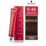 Igora Royal 5-65 Açık Kahve-Çikolata Altın 9 Adet Saç Boyası+1 lt Oksidan