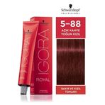 Igora Royal 5-88 Açık Kahve Yoğun Kızıl x3 Saç Boyası + 1 L Oksidan