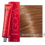 Igora Royal 8.55 Açık Kumral Yoğun Altın 7 Adet Saç Boyası + 1 lt Oksidan