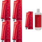 Igora Royal 9-7 Sarı Bakır 5 Adet Saç Boyası + 1 lt Oksidan
