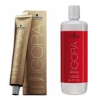 Igora Royal Absolutes 9-140 Ekstra Açık Sarı-Kül Bej x7 Saç Boyası + 1 L Oksidan