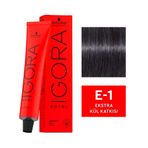 Igora Royal E-1 Ekstra Kül Katkısı 10 Adet Saç Boyası