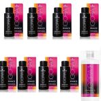 Igora Vibrance 8-46 Açık Kumral Bej Çikolata 8x60 ml Saç Boyası + 1 lt Oksidan