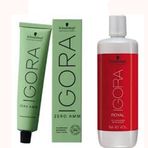 Igora Zero Amm 6-99 5 Adet Saç Boyası + 1 lt Oksidan