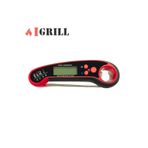 iGrill Profesyonel Su Geçirmez Hızlı Sıcaklık Ölçer Gıda Termometresi (Kırmızı)