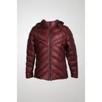İGS Bordo Standart Fit Kapüşonlu Kapitone Şişme Spor Erkek Mont - 54
